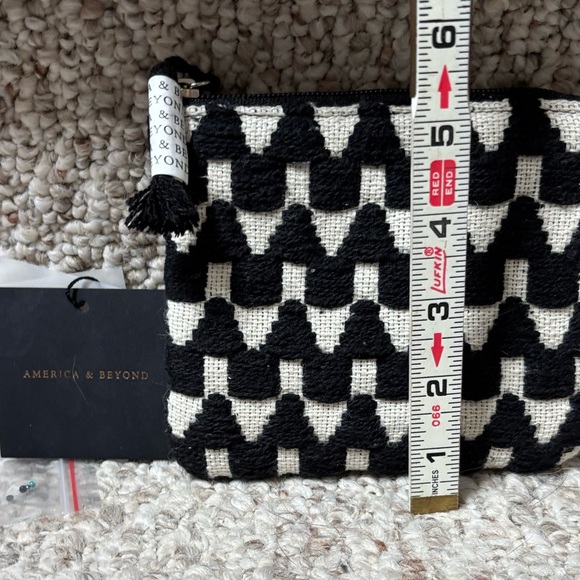 America & Beyond - Midnight Butterflies  Black and Multicolor Tote 3 piece set - Picture 13 of 13